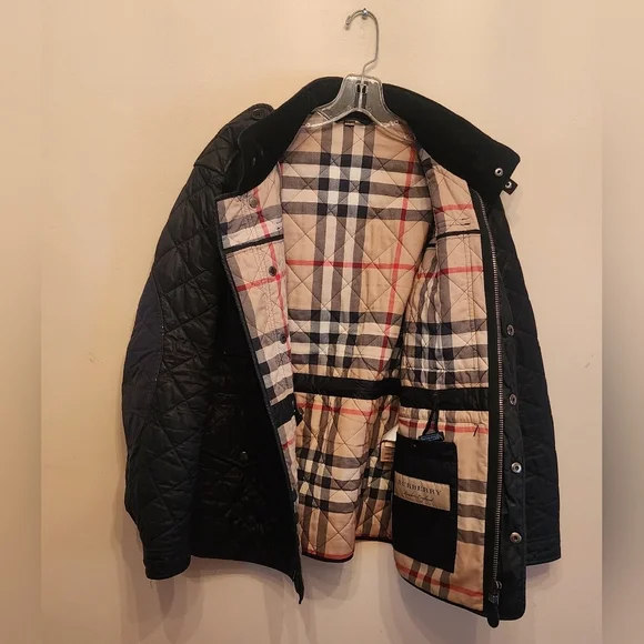 Burberry ,mens quilted jacket size 46, small - Picture 3 of 4